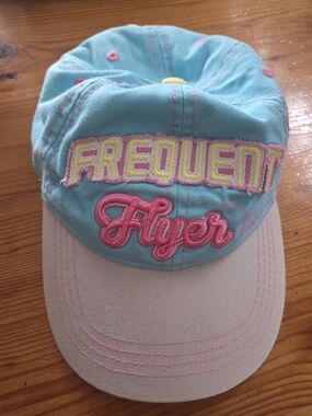 Frequent Flyer Embroidered Baseball Cap